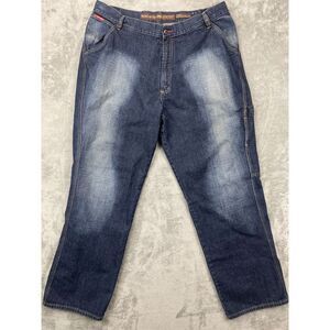 Vintage Men's Ecko Unltd HammerLoop Jeans Skater Baggy Wide Carpenter Size 40x34